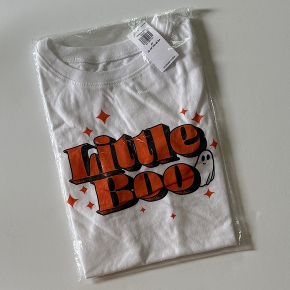 Old Navy 5T 'Little Boo' Halloween Kids Tee - Picture 1 of 3